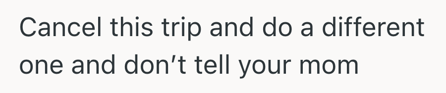 Screenshot 2025 07 07 at 2.04.52 AM She Took Her Mom On A Cruise, But Shes Going On Another And Doesnt Want Her Mom To Tag Along